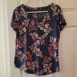 Sonoma Floral V-Neck T-Shirt